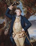 Johann Zoffany George Nassau Clavering, 3rd Earl of Cowper (1738-1789), Florence beyond Germany oil painting artist